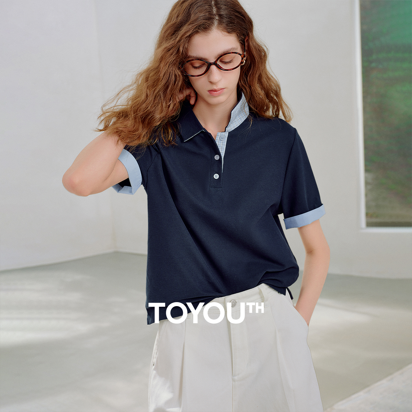 Polo Shirt Pique - TOYOUTH women's Polo Shirt 2026 Summer