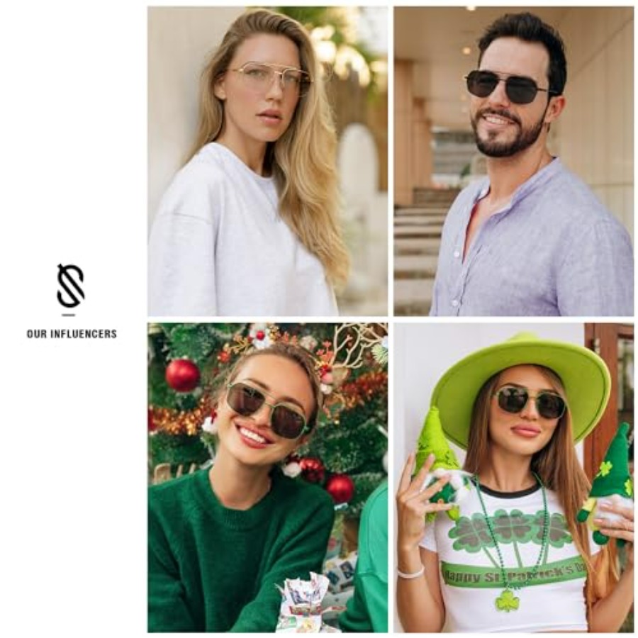 SOJOS Trendy Aviator Sunglasse - Sunglasses Aviator Polarized incelemesi ve fiyatı