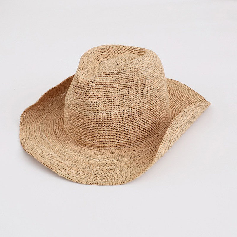 Natural Raffia Straw Hat For W - Bucket Hat Straw incelemesi ve fiyatı