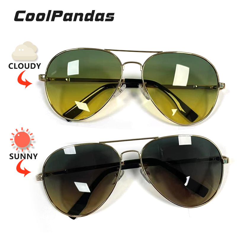 Photochromic Sunglasses Men Po - Sunglasses Aviator Polarized incelemesi ve fiyatı
