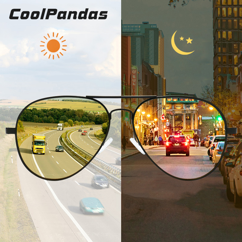 Photochromic Sunglasses Men Po - Sunglasses Aviator Polarized incelemesi ve fiyatı