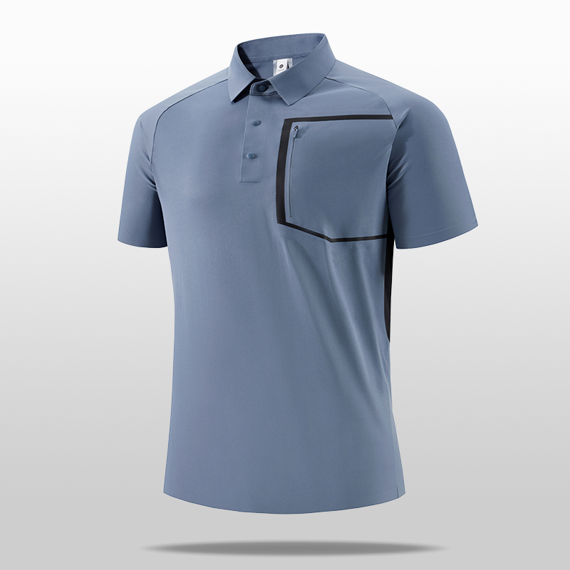 Summer new ice silk POLO shirt - Polo Shirt Pique incelemesi ve fiyatı