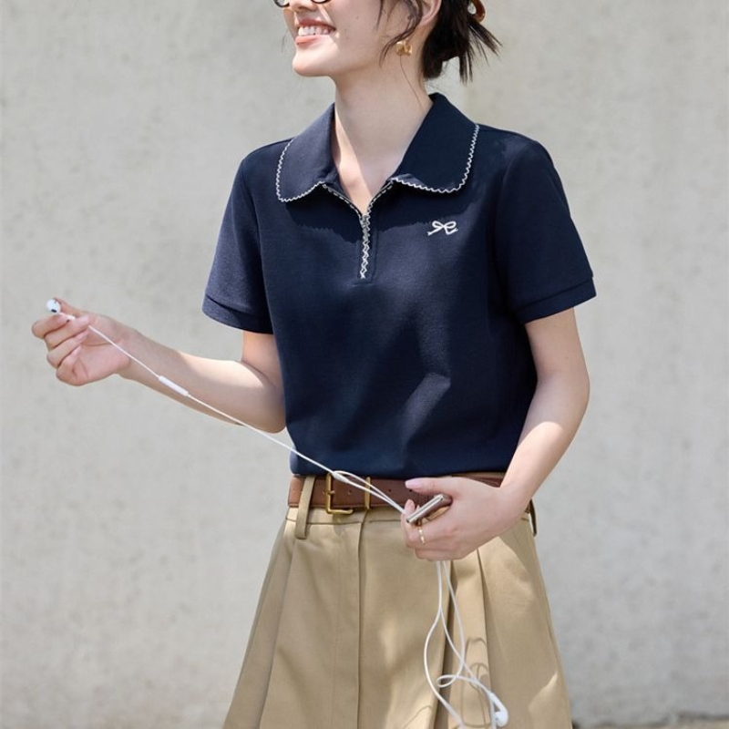 Women's Slim Fit Figure Flatte - Polo Shirt Pique incelemesi ve fiyatı