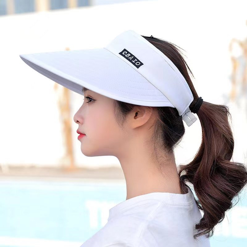 2024 NEW women summer sun viso - Packable Hat Nylon incelemesi ve fiyatı