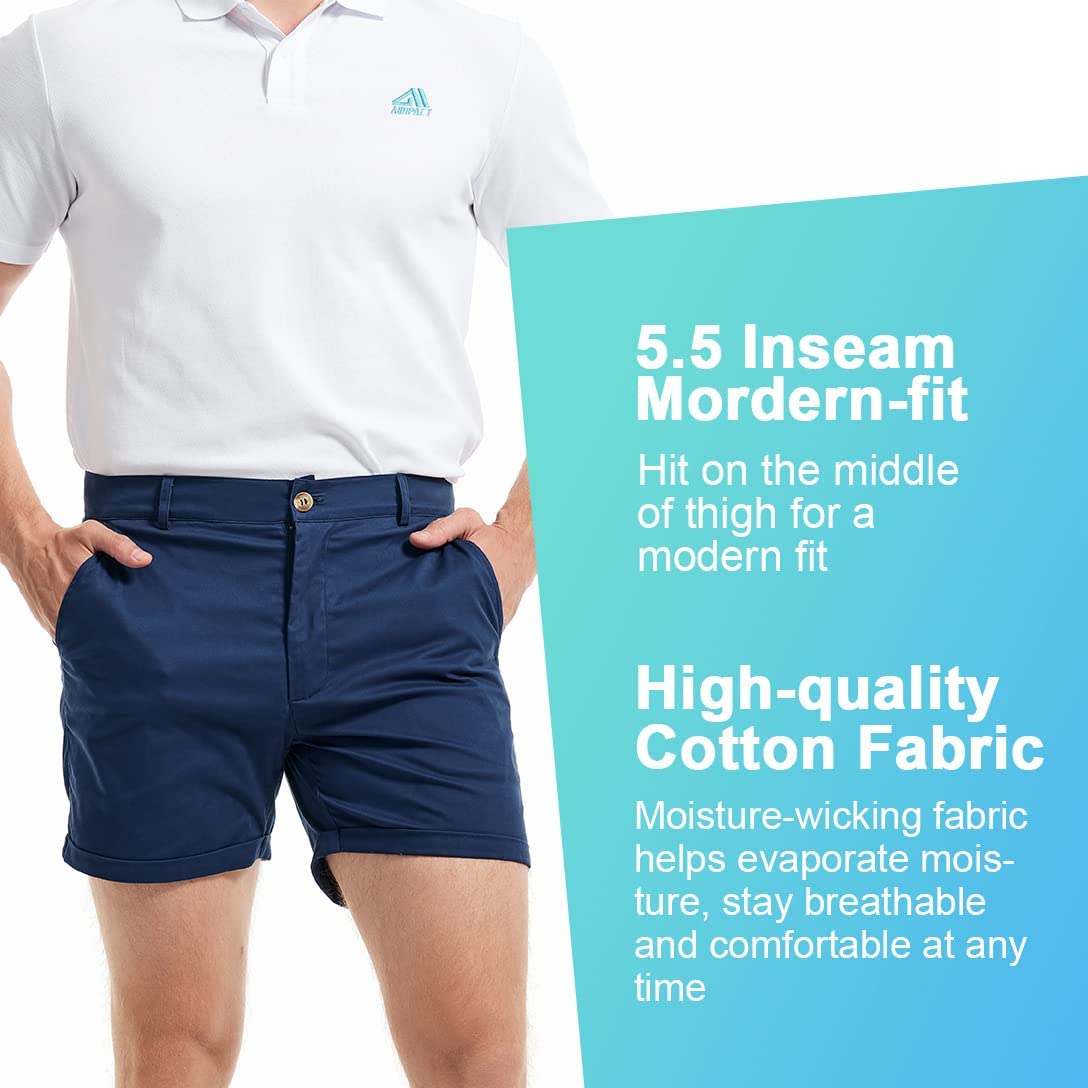 AIMPACT Men's Summer Slim-fit  - Shorts Chino Slim incelemesi ve fiyatı