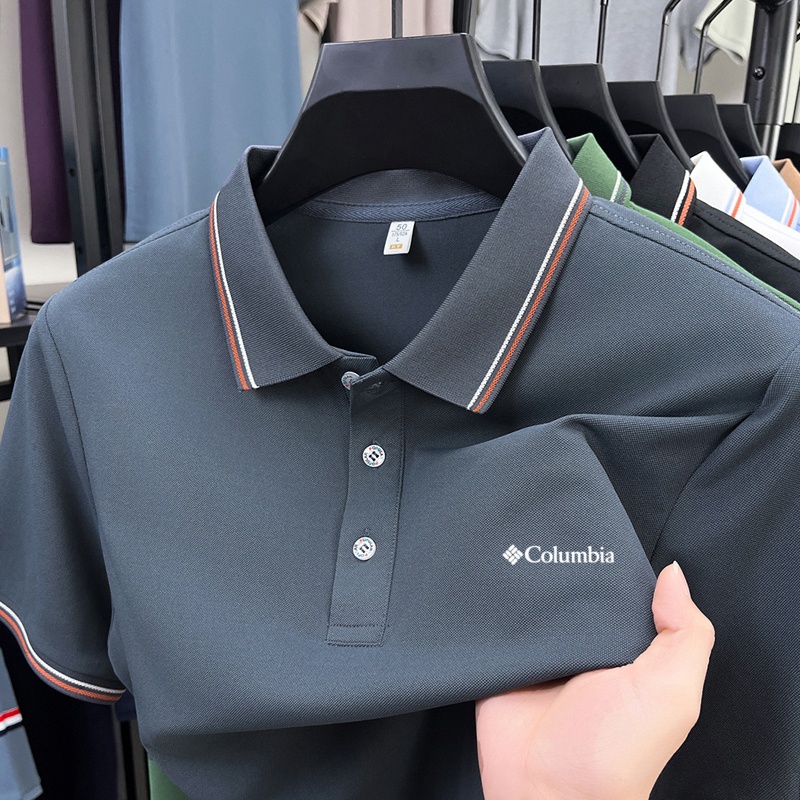 Summer men's new lapel short s - Polo Shirt Pique incelemesi ve fiyatı