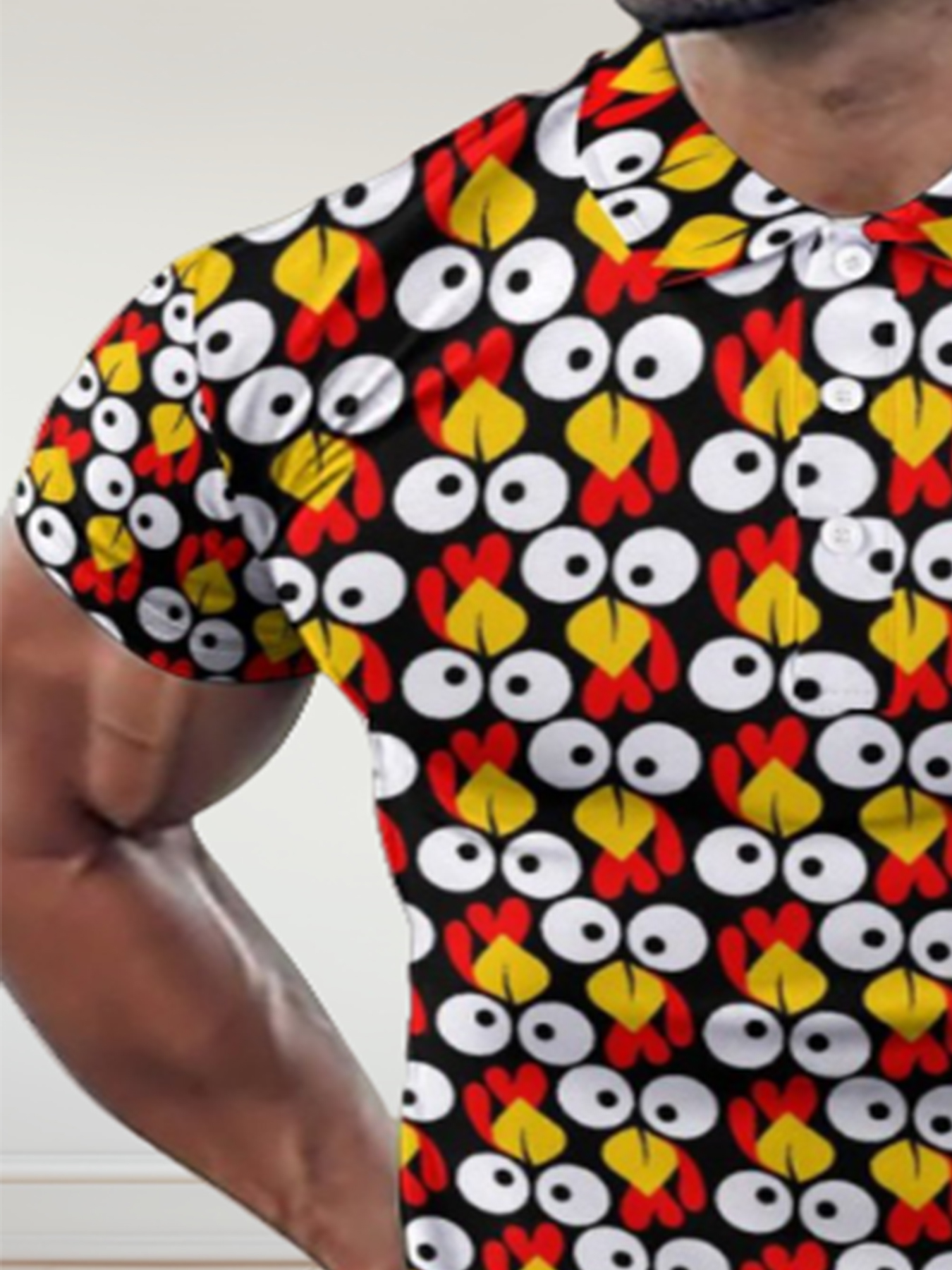 Retro 60s Hawaiian Oversized M - Resort Shirt Floral incelemesi ve fiyatı