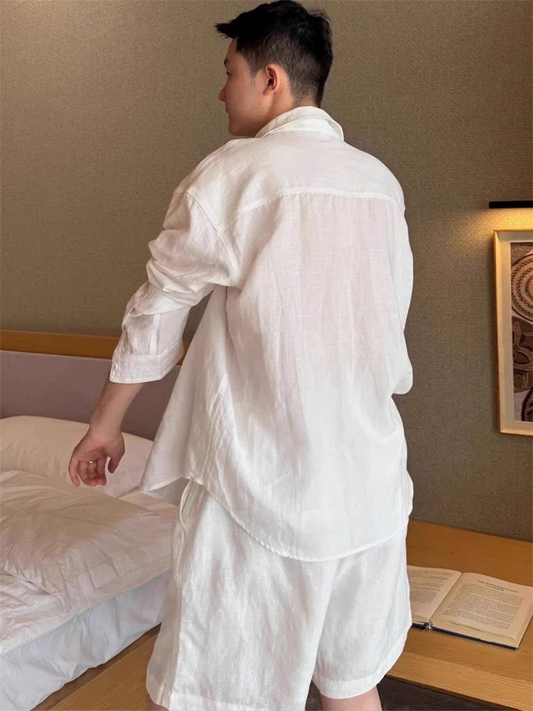 Lightweight Breathable Cotton  - Linen Shirt Breathable incelemesi ve fiyatı