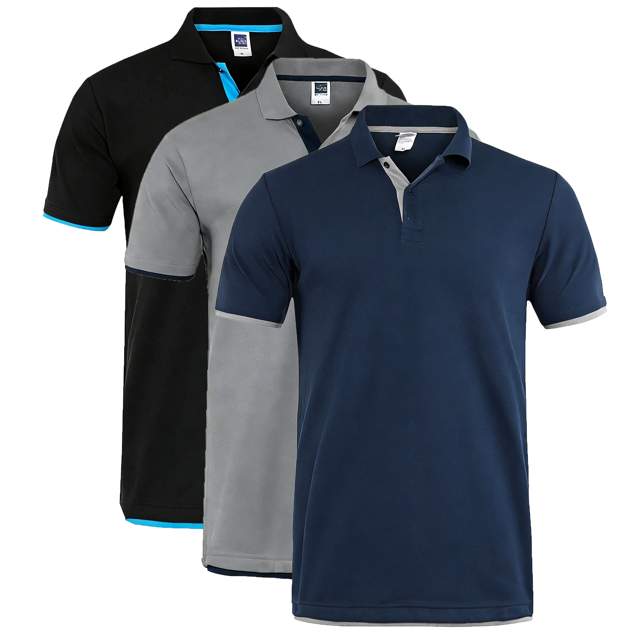 95% Cotton T Shirt Men Summer  - Polo Shirt Pique incelemesi ve fiyatı