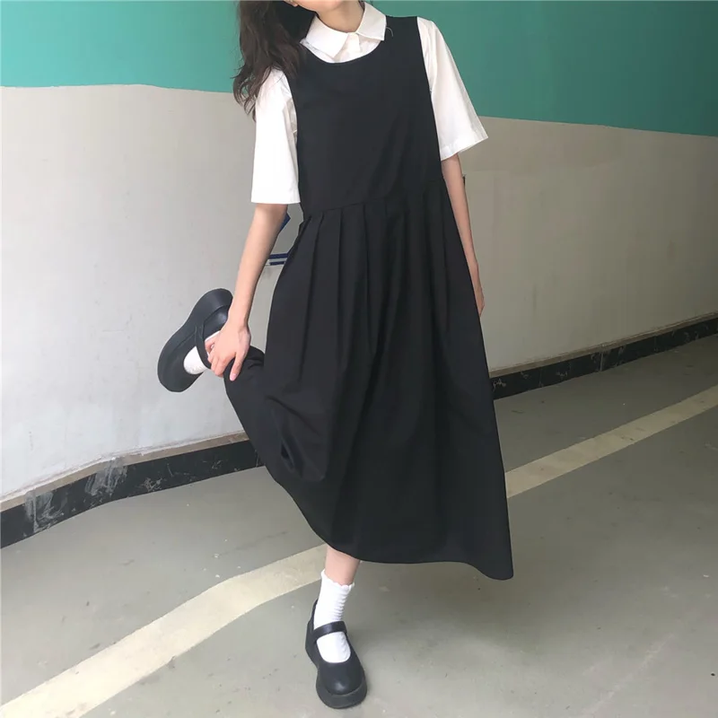 Two Piece Sets Women Japanese  - Shirt Camp Collar incelemesi ve fiyatı