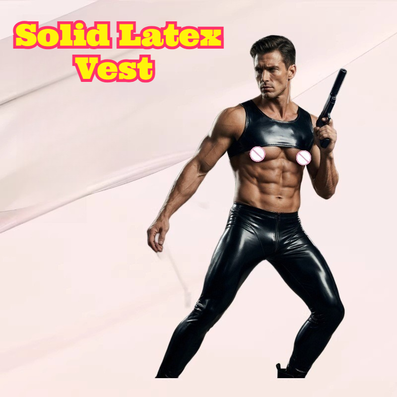 Solid Latex Vest Tight Short T - Tank Top Muscle incelemesi ve fiyatı
