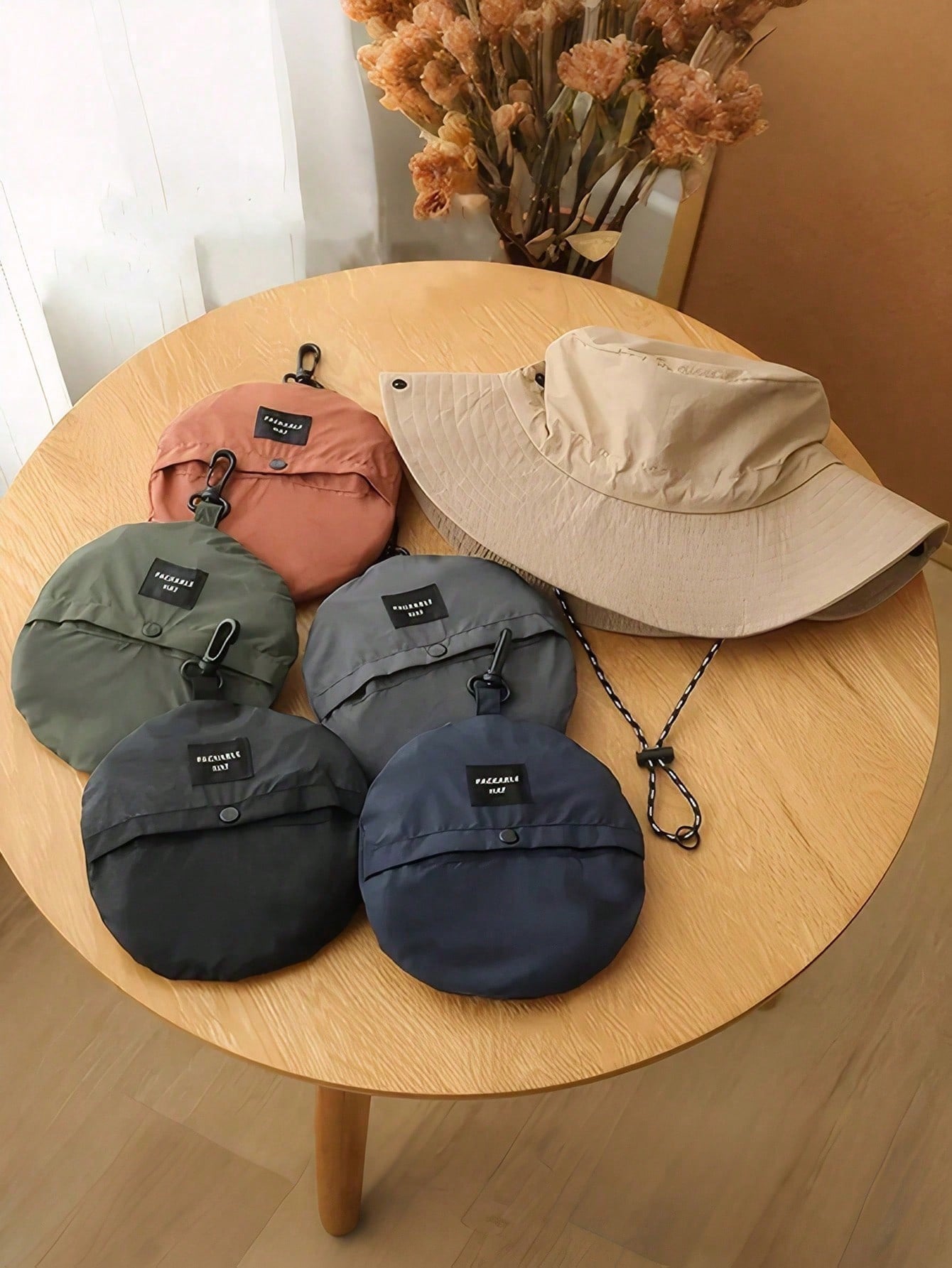 1 Pc Waterproof Bucket Hat, Fo - Packable Hat Nylon incelemesi ve fiyatı