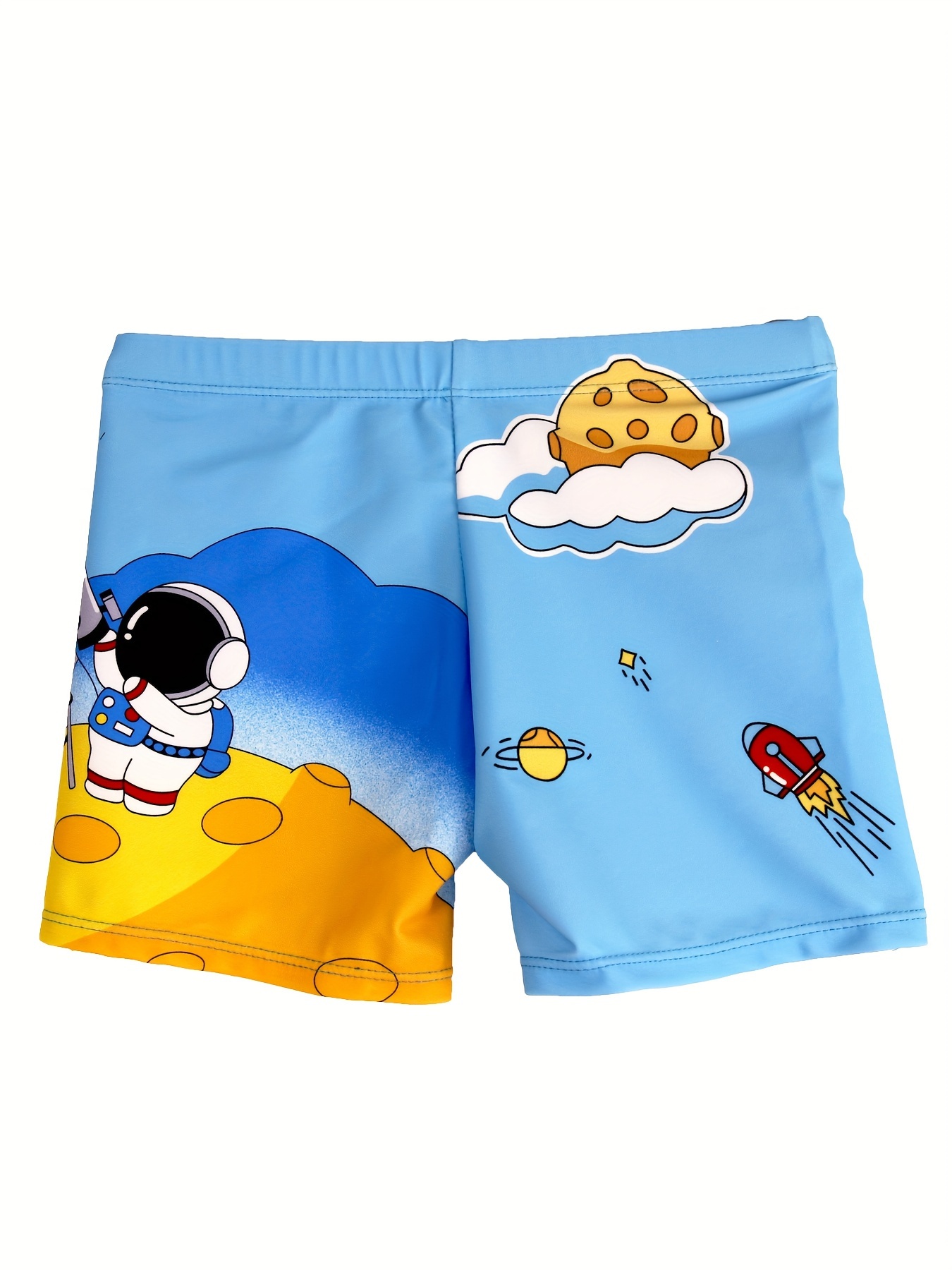 Cartoon Astronaut Pattern Quic - Swim Trunk Quick Dry incelemesi ve fiyatı