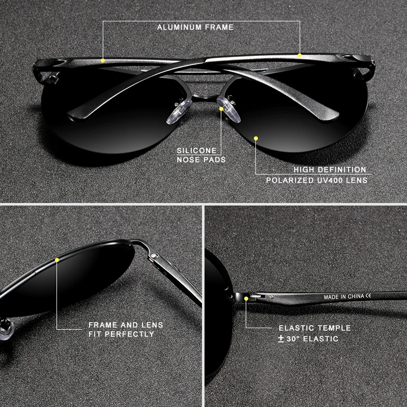 KINGSEVEN  Rimless Pilot Sungl - Sunglasses Aviator Polarized incelemesi ve fiyatı