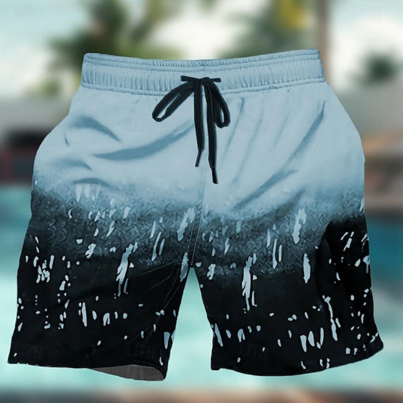 Gradient Colorful Graphic Swim - Trunks Board Surf incelemesi ve fiyatı