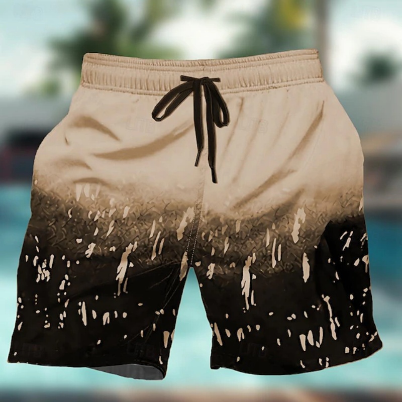 Gradient Colorful Graphic Swim - Trunks Board Surf incelemesi ve fiyatı