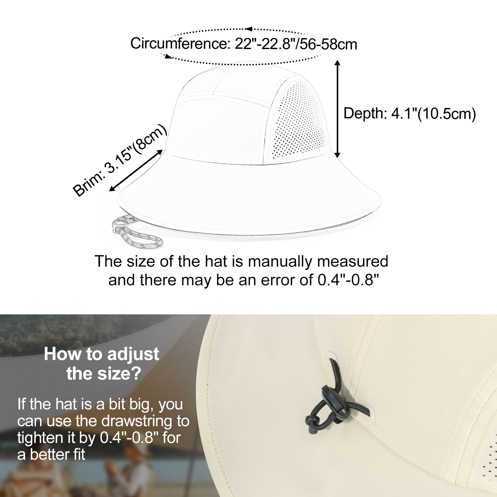 FEINION Women's Lightweight Su - Packable Hat Nylon incelemesi ve fiyatı