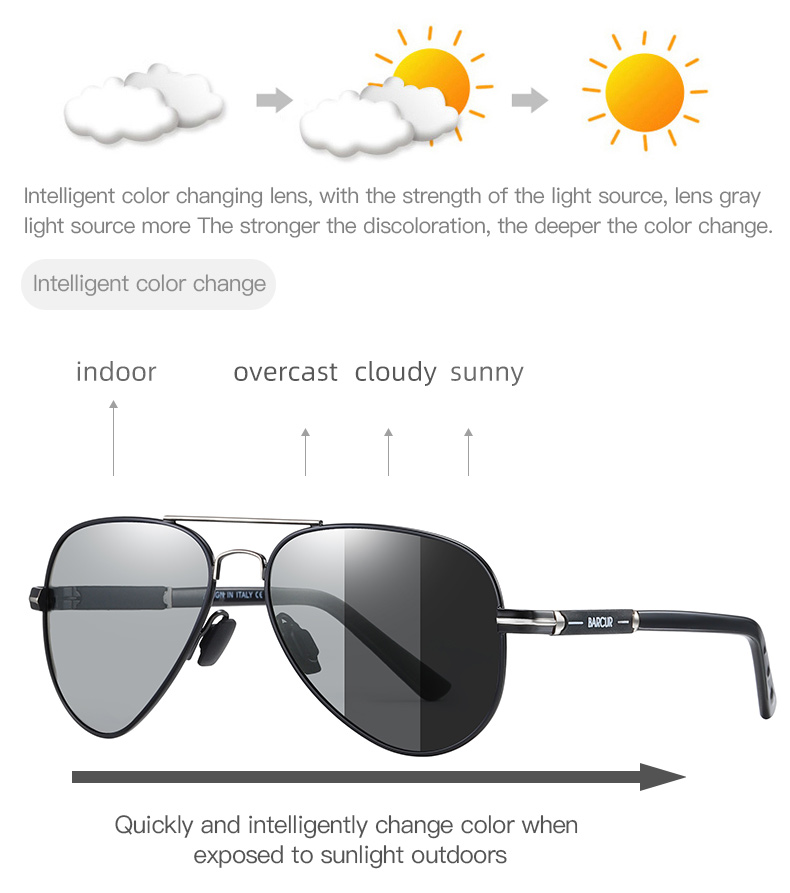 BARCUR Polarized Mens Sunglass - Sunglasses Aviator Polarized incelemesi ve fiyatı