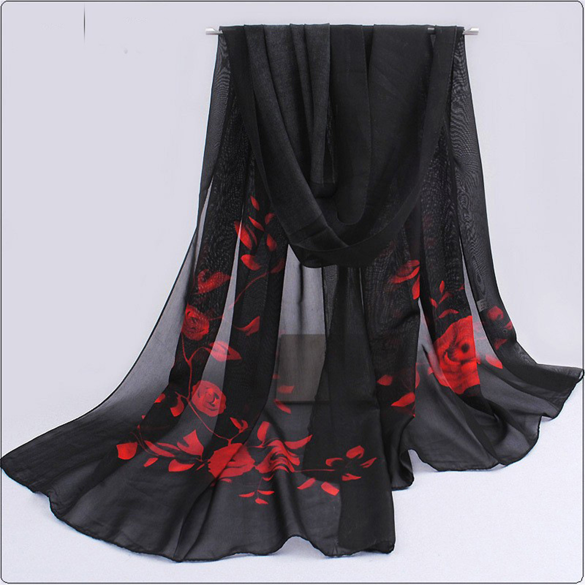 1pcs Chiffon Scarf Simple Eleg - Beach Towel Large incelemesi ve fiyatı
