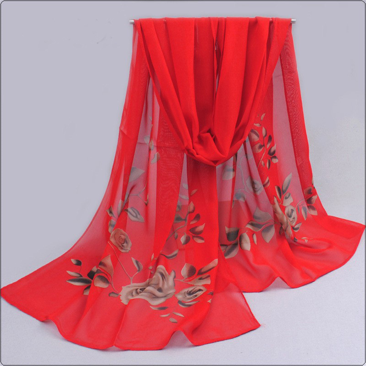 1pcs Chiffon Scarf Simple Eleg - Beach Towel Large incelemesi ve fiyatı