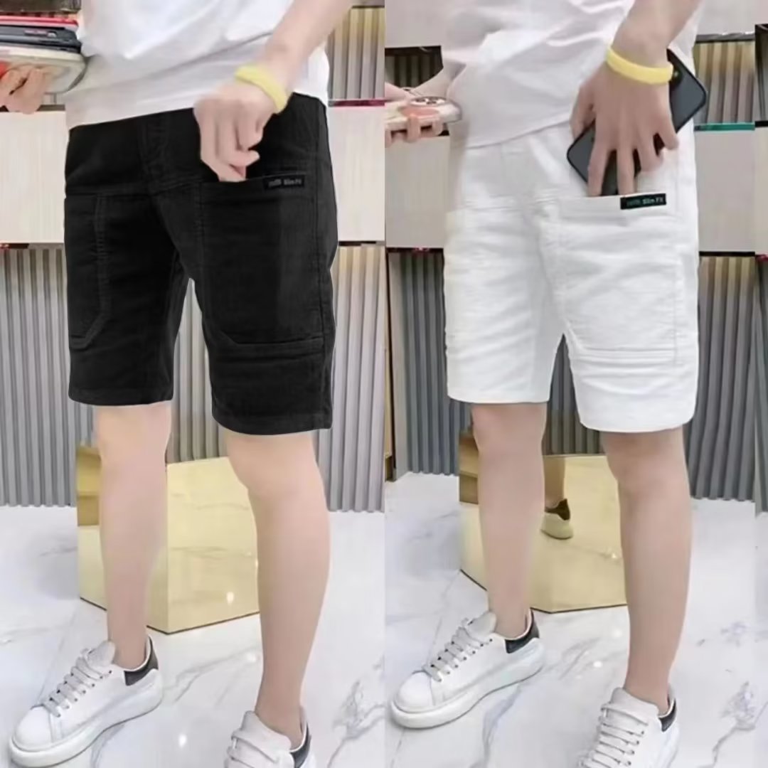 Slim Fit Summer Thin Corduroy  - Shorts Chino Slim incelemesi ve fiyatı