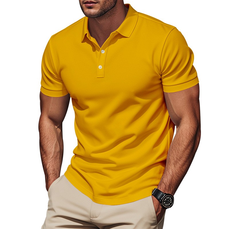 Casual Slim Fit Shirt Short Sl - Polo Shirt Pique incelemesi ve fiyatı