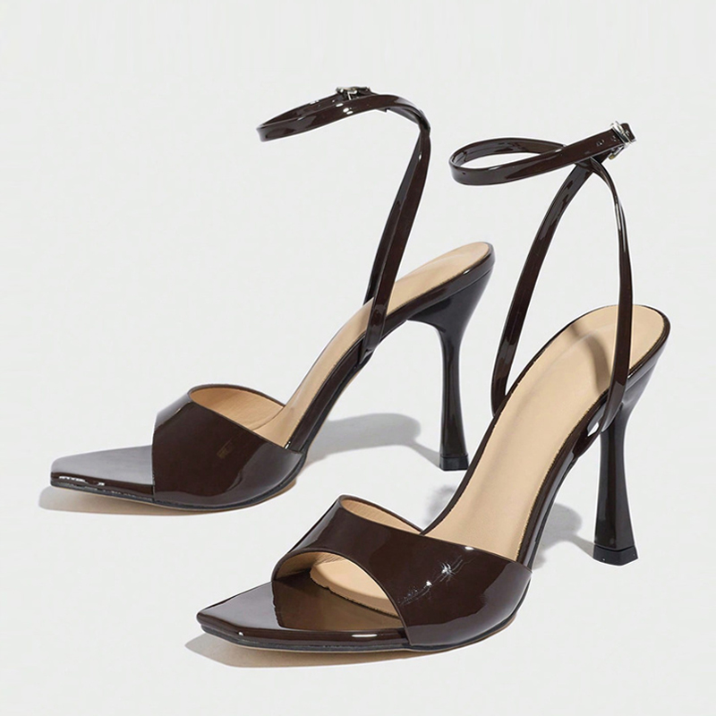Liyke New Fashion Square Open  - Casual Sandal Leather incelemesi ve fiyatı