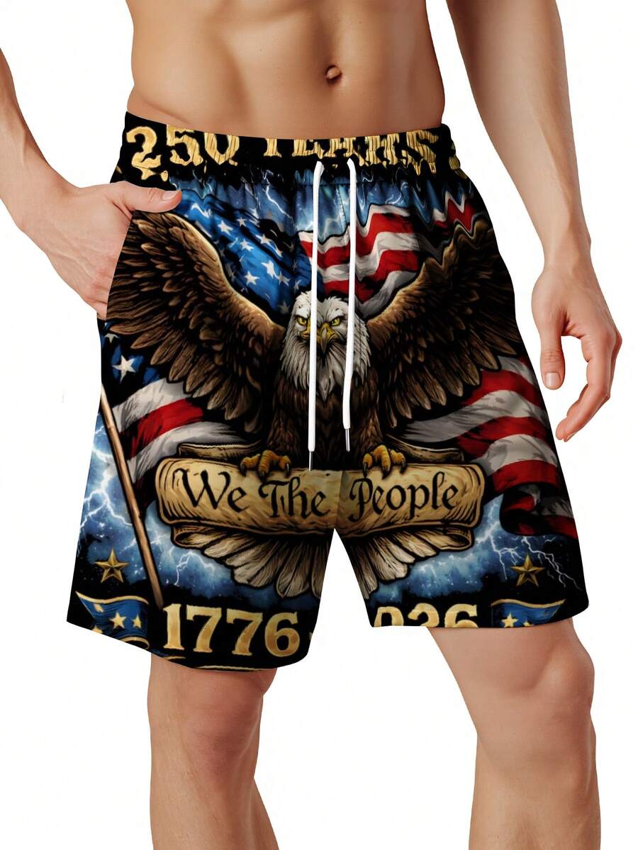 Patriotic Swim Trunks Men Beac - Swim Trunk Quick Dry incelemesi ve fiyatı