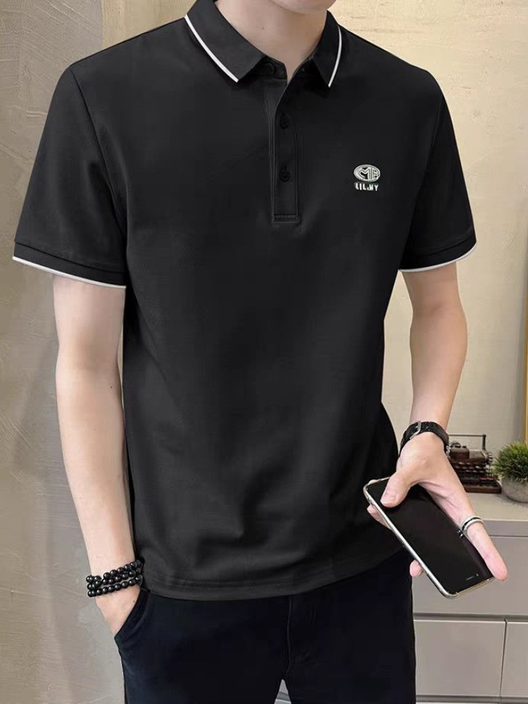 New Men's Polo Shirt Summer Sh - Polo Shirt Pique incelemesi ve fiyatı