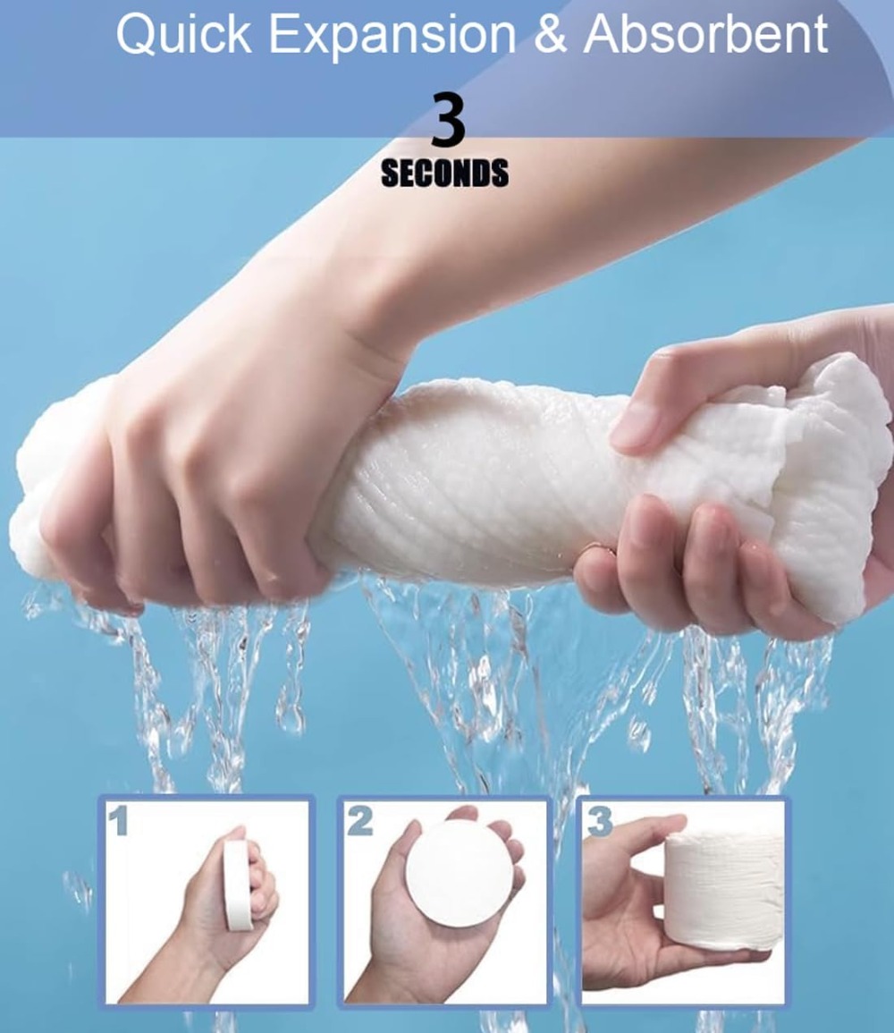 6 Packs Large Compressed Towel - Beach Towel Large incelemesi ve fiyatı