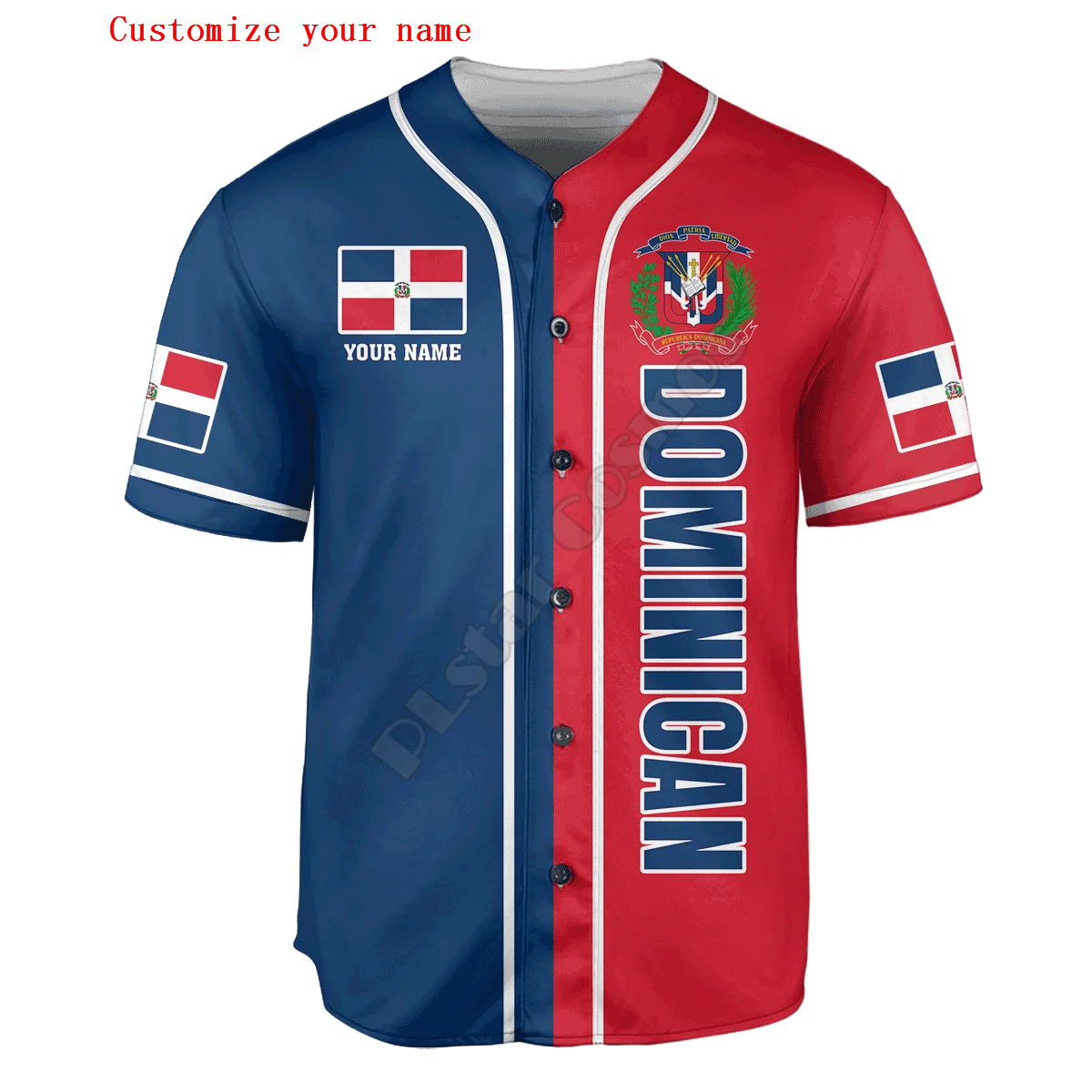 Dominican Half & Half Customiz - Shirt Camp Collar incelemesi ve fiyatı
