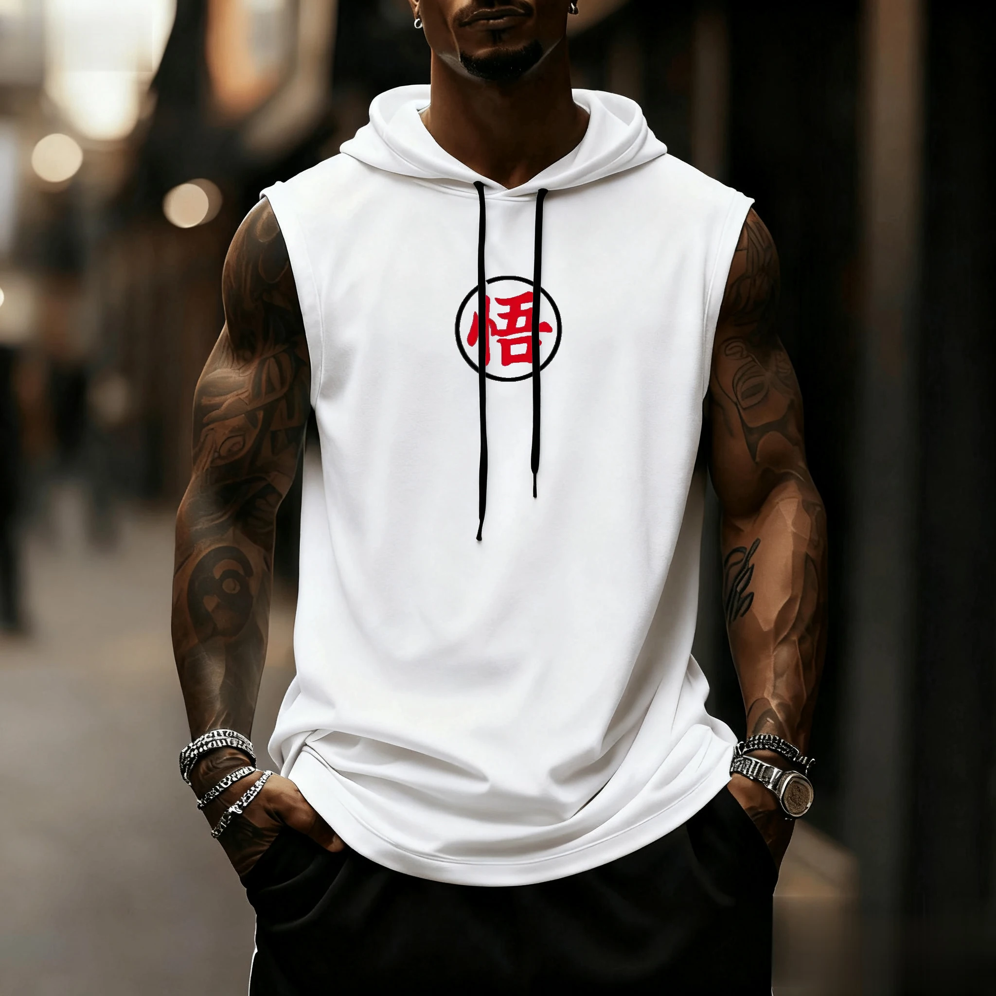 Dragon Ball Goku Anime Men Tan - Tank Top Muscle incelemesi ve fiyatı