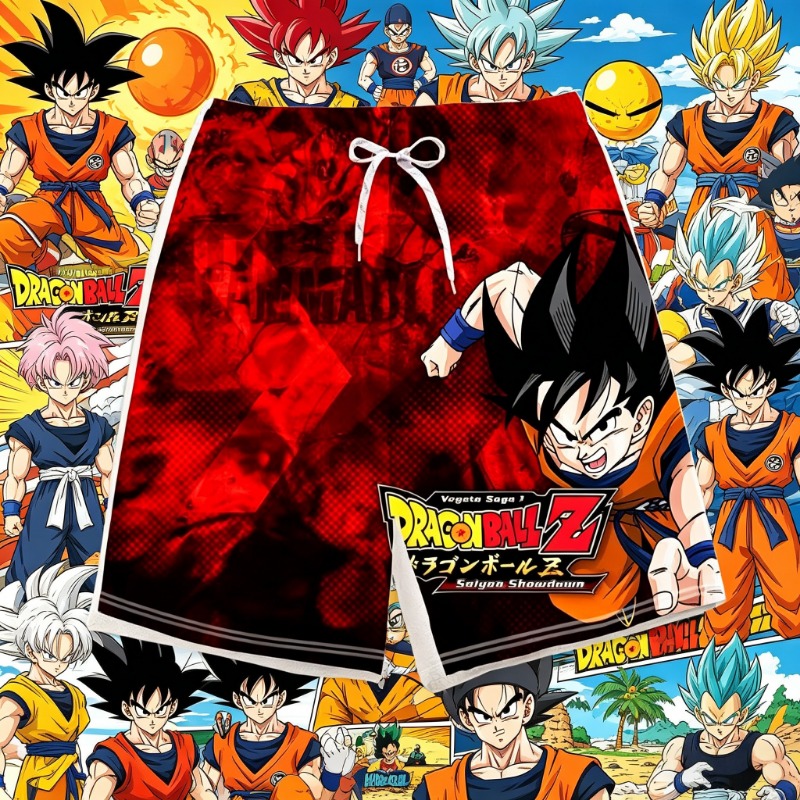 2026 Trendy Dragon Ball Printe - Swim Trunk Quick Dry incelemesi ve fiyatı