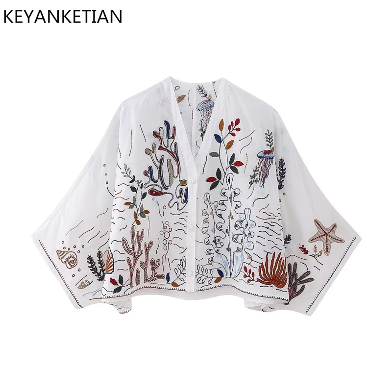 KEYANKETIAN Summer's New Flora - Resort Shirt Floral incelemesi ve fiyatı