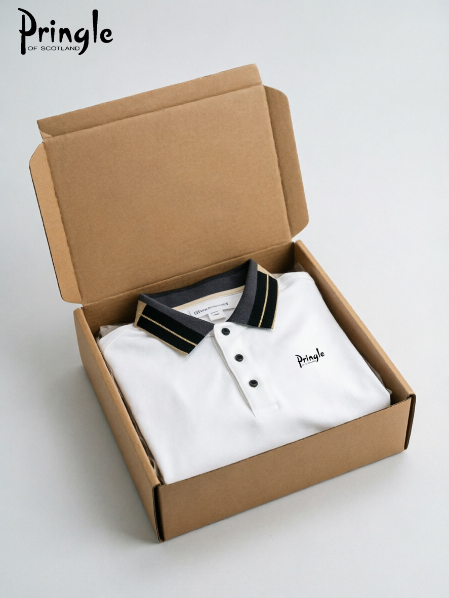 Pringle of Scotland Contrast C - Polo Shirt Pique incelemesi ve fiyatı