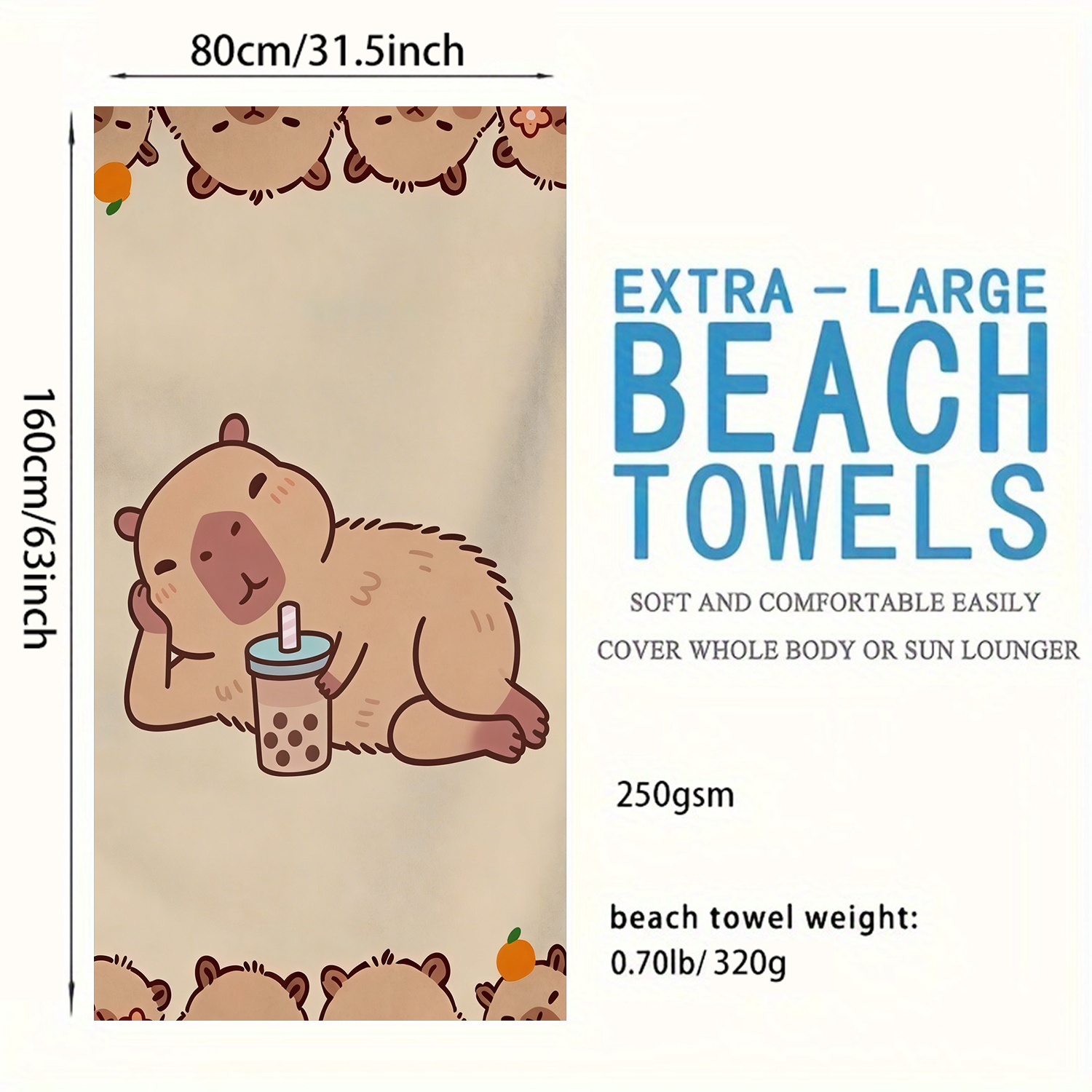 Extra-Large Beach Towel - Ultr - Beach Towel Large incelemesi ve fiyatı