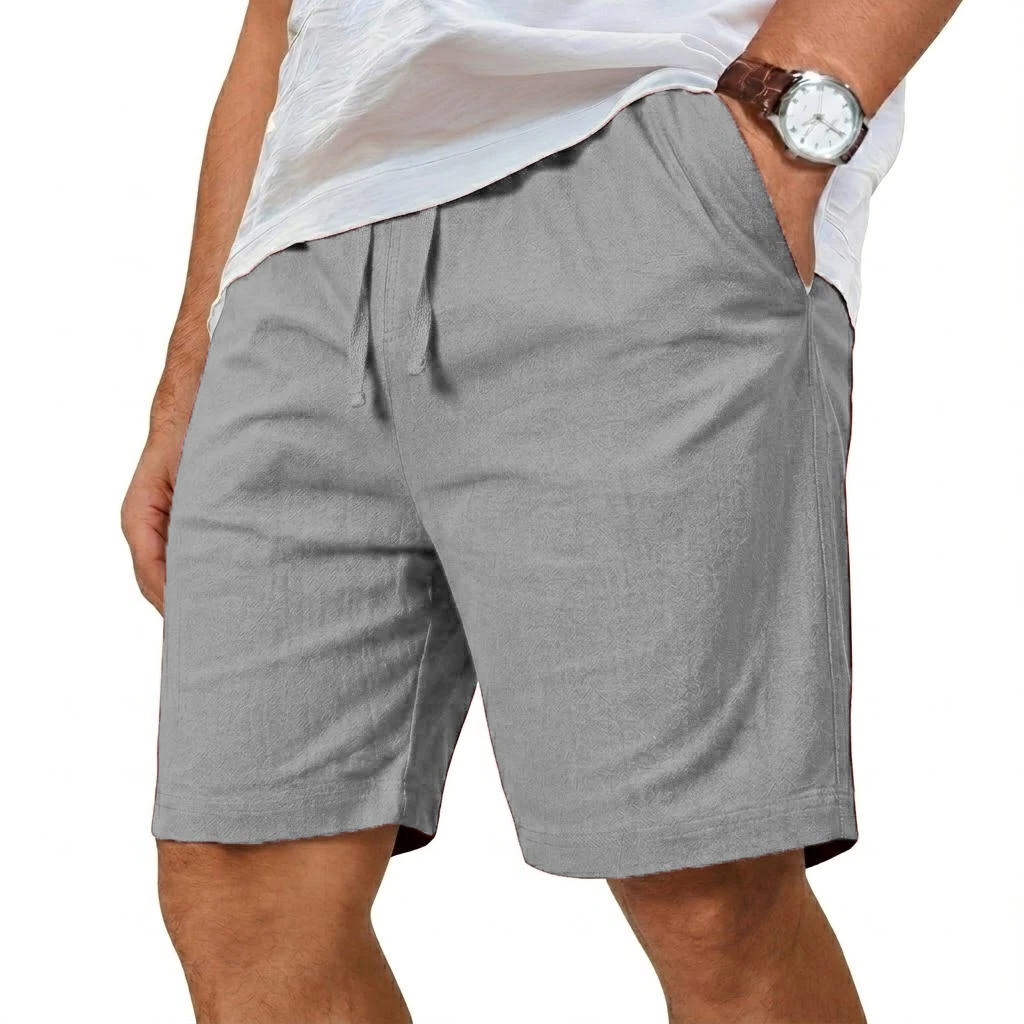 Oversized Cotton Linen Shorts  - Short Linen Drawstring incelemesi ve fiyatı
