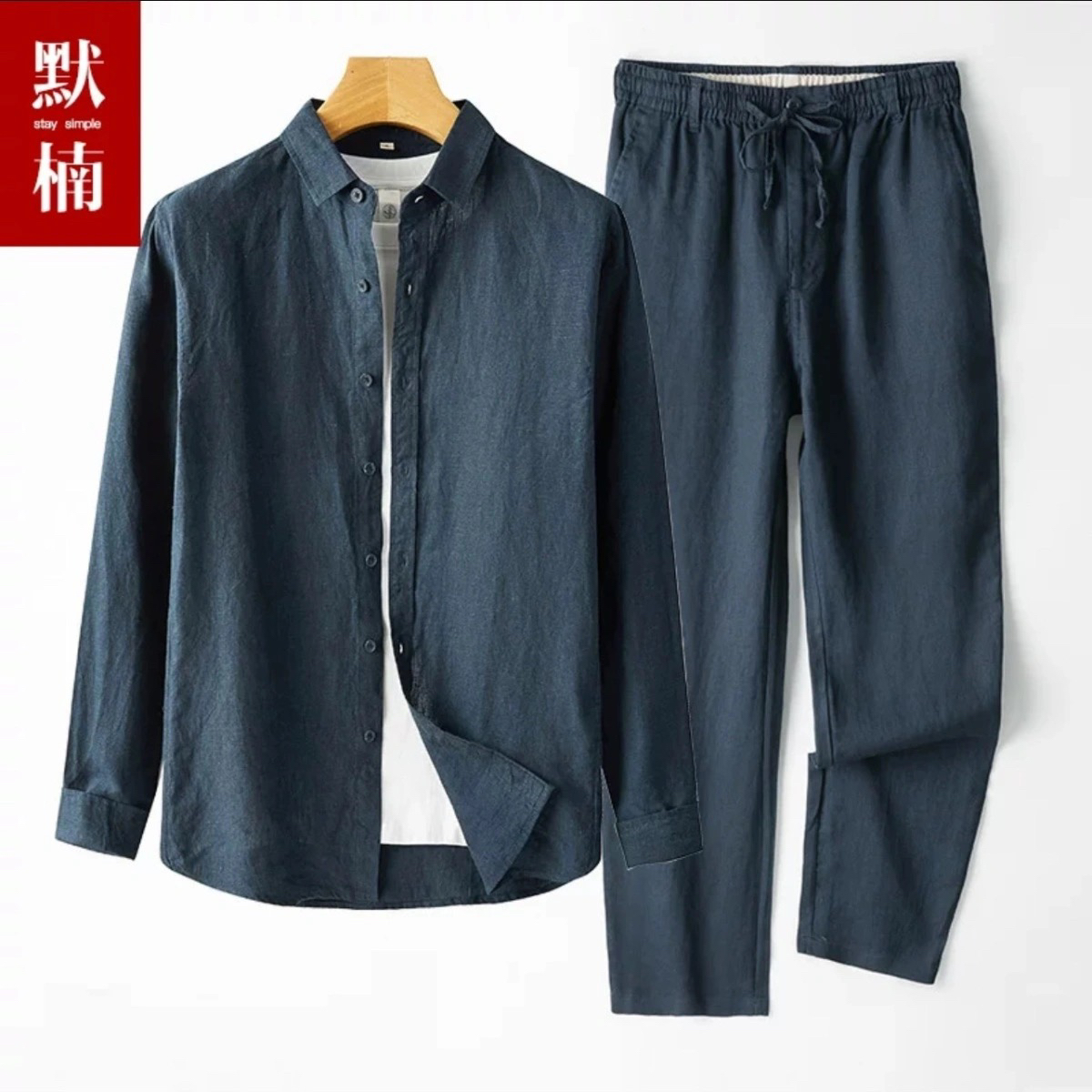 Beach Vacation Style Cotton Li - Linen Shirt Breathable incelemesi ve fiyatı