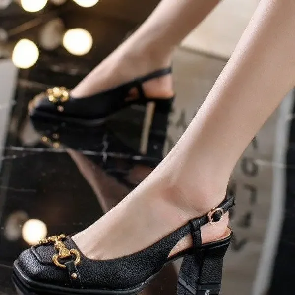 2026 New Retro Square Head Hig - Casual Sandal Leather incelemesi ve fiyatı