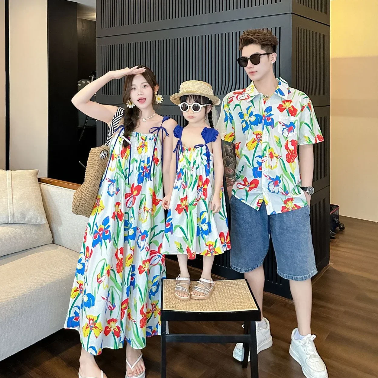 VacationClothes Korean Mommy a - Resort Shirt Floral incelemesi ve fiyatı