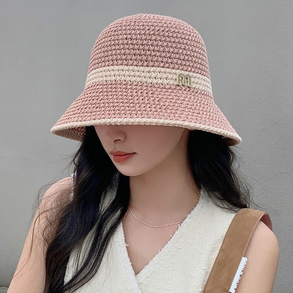 Elegant Bow Fisherman Hat Fold - Bucket Hat Straw incelemesi ve fiyatı