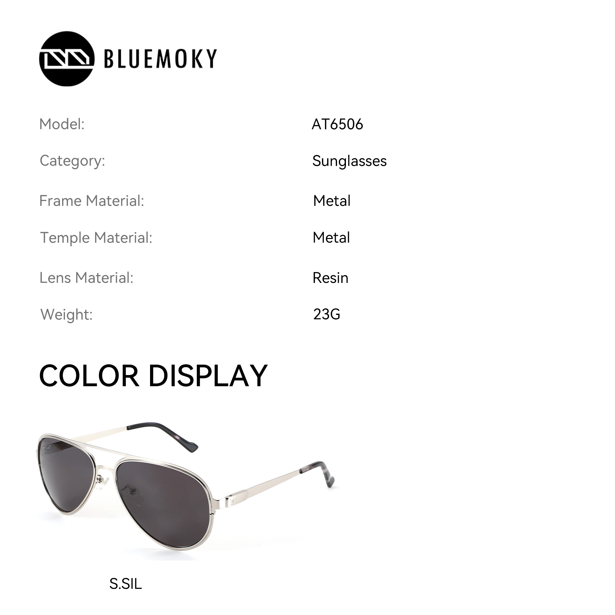 BLUEMOKY XL Size High Quilty M - Sunglasses Aviator Polarized incelemesi ve fiyatı