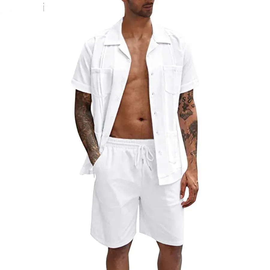 New Men's Summer Casual Sport  - Short Linen Drawstring incelemesi ve fiyatı