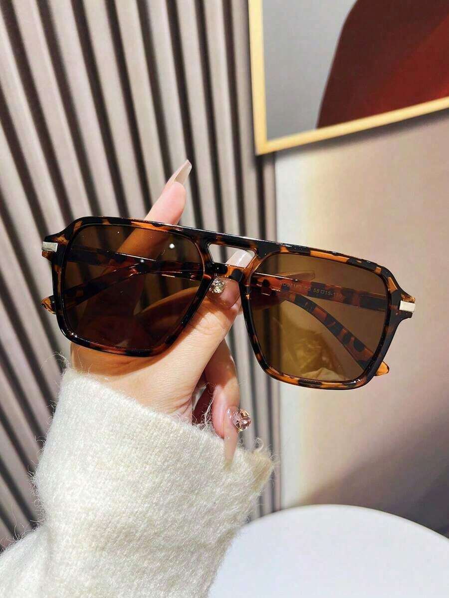 Fashion Double Bridge Aviator  - Sunglasses Aviator Polarized incelemesi ve fiyatı