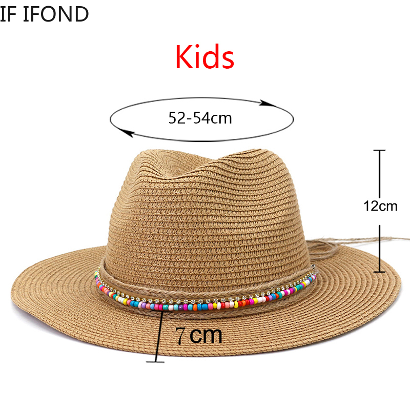 New Summer Boy Girl Kids Straw - Bucket Hat Straw incelemesi ve fiyatı